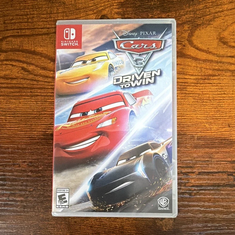 Cars 3 Driven to Win Nintendo Switch Game - Brand New Sealed Fast Racing E10+